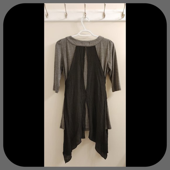 PAPILLON || Mixed Media Tunic (SIZE M) - Picture 2 of 6